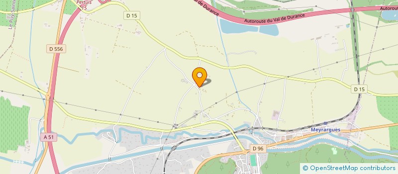 localisation de l'entreprise BRUN ET FILS  MEYRARGUES