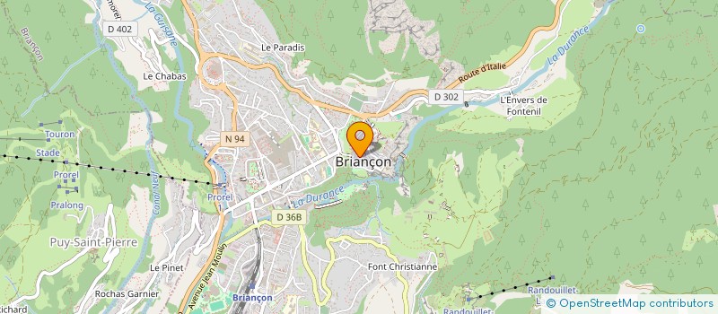 localisation de l'entreprise BRUN JOELLE à BRIANCON