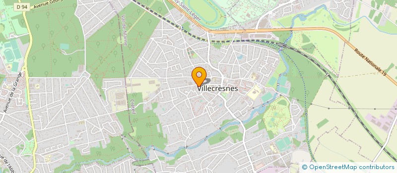 localisation de l'entreprise BRUN LEVAGE ET MANUTENTION à VILLECRESNES