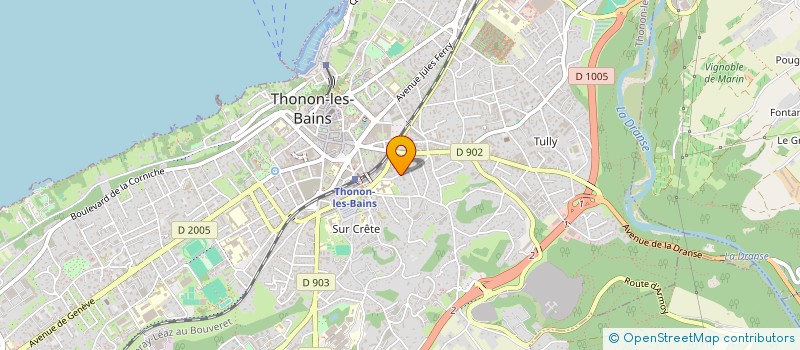 localisation de l'entreprise BRUN MAXIME ET DANTAND CAMILLE à THONON-LES-BAINS