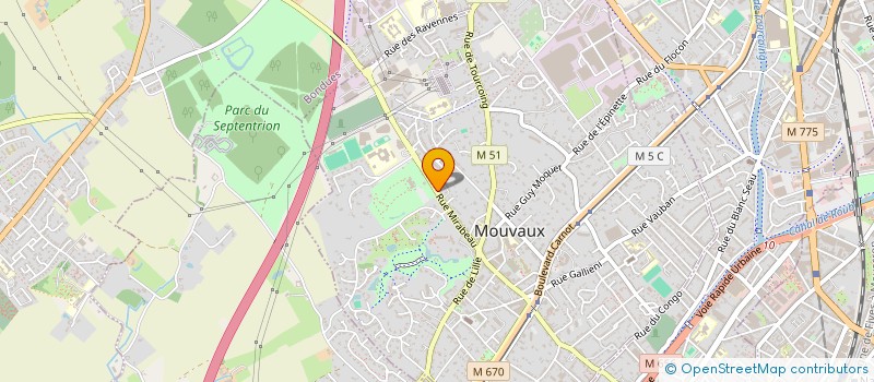 localisation de l'entreprise BRUN PAIN 2019 à MOUVAUX