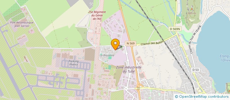 localisation de l'entreprise BRUN POMPES SERVICES à ISTRES