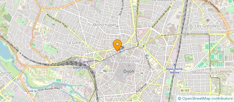 localisation de l'entreprise BRUNA  DIJON