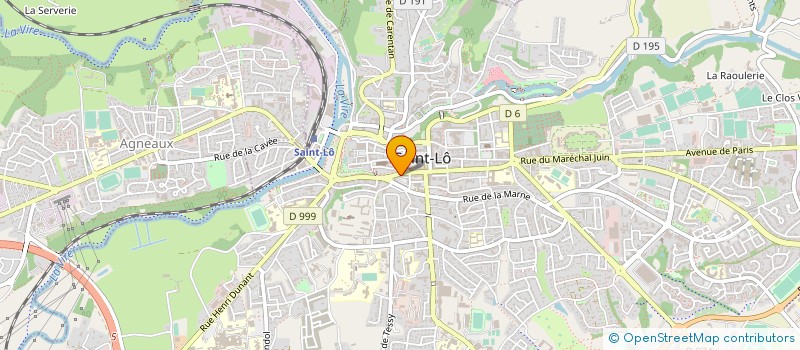 localisation de l'entreprise BRUNAT  SAINT-LO