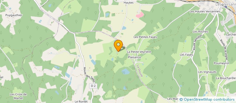 localisation de l'entreprise BRUNAT à SAINT MICHEL DE VILLADEIX