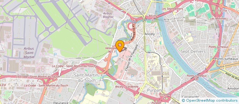 localisation de l'entreprise BRUNATO FAMILY  TOULOUSE