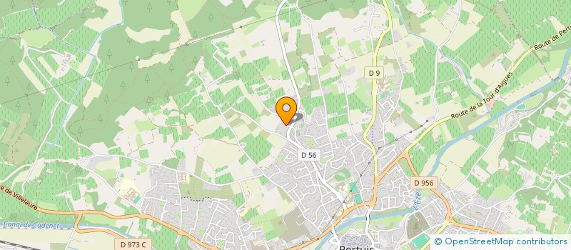 localisation de l'entreprise BRUNAUD  PERTUIS