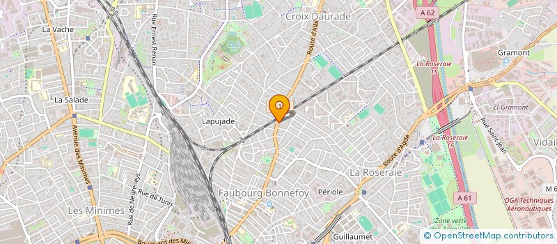 localisation de l'entreprise BRUNAUD IMMOBILIER à TOULOUSE