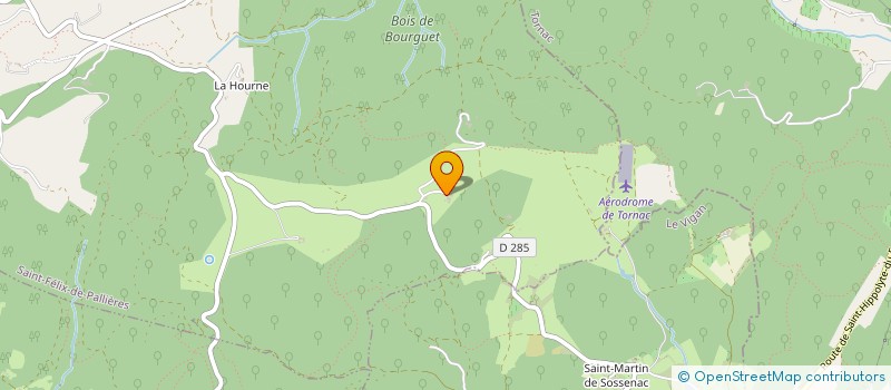 localisation de l'entreprise BRUNAVIER  SAINT-FELIX-DE-PALLIERES