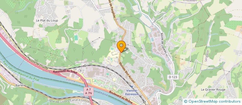 localisation de l'entreprise BRUNBROTHERS  VIENNE