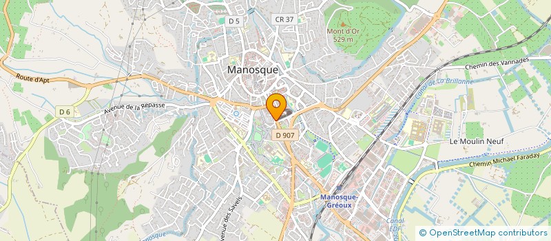 localisation de l'entreprise BRUNCH'AILA à MANOSQUE
