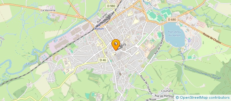 localisation de l'entreprise BRUNCH BOOK GAME  AUTUN