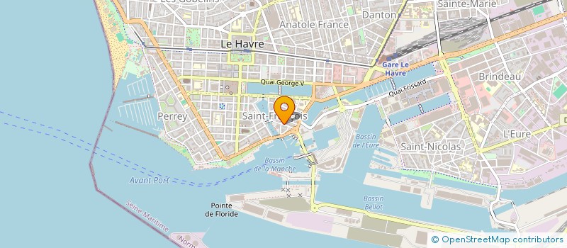 localisation de l'entreprise BRUNCH & BOWL  LE HAVRE