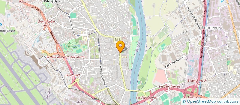 localisation de l'entreprise BRUNCH&CO à BLAGNAC