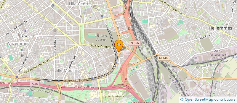 localisation de l'entreprise BRUNCH & COFFEE à LILLE