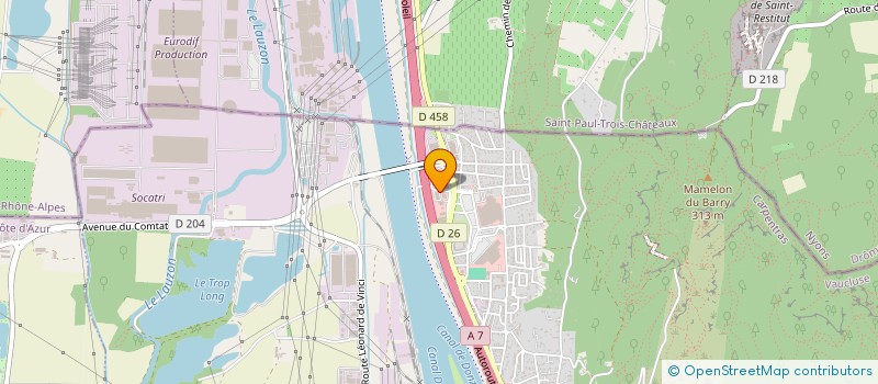 localisation de l'entreprise BRUNCH DAY'S  BOLLENE