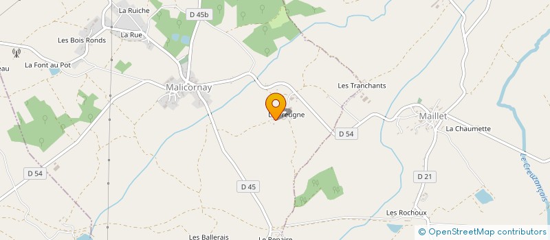 localisation de l'entreprise BRUNCH DRIVE à MALICORNAY