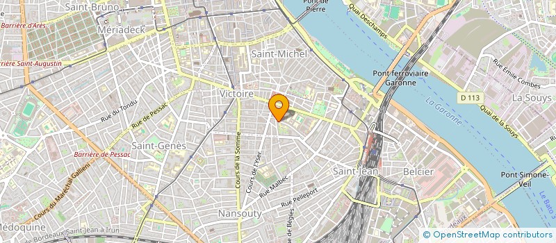 localisation de l'entreprise BRUNCH HOUSE  BORDEAUX