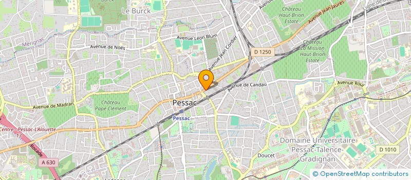 localisation de l'entreprise BRUNCHY à PESSAC