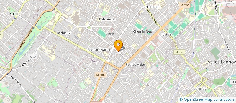 localisation de l'entreprise BRUNCHYZ  ROUBAIX