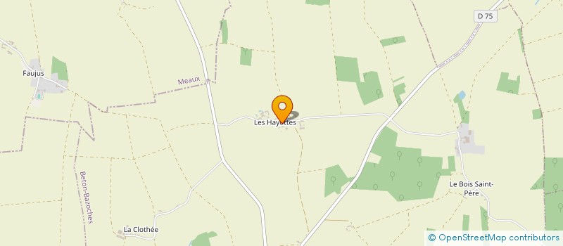 localisation de l'entreprise BRUNE  BETON-BAZOCHES