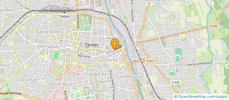 localisation de l'entreprise BRUNE GERIN  SEMEAC