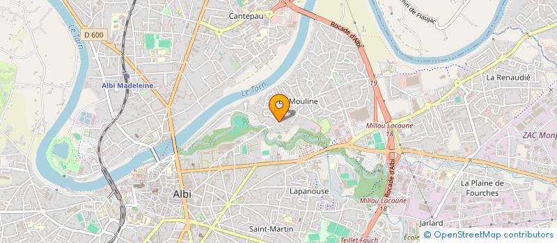 localisation de l'entreprise BRUNE PROJECT MANAGEMENT à ALBI