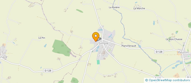 localisation de l'entreprise BRUNEAU COUVERTURE EURL  SIMPLE