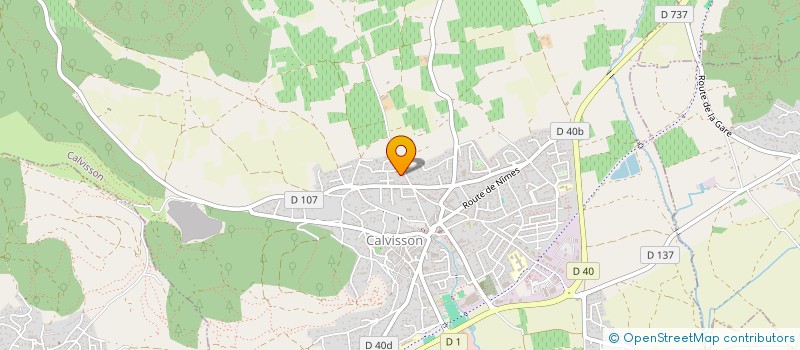 localisation de l'entreprise BRUNEAU FAMILY  CALVISSON