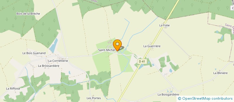 localisation de l'entreprise BRUNEAU INVESTISSEMENTS  CHARNIZAY