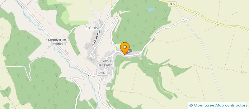 localisation de l'entreprise BRUNEAU PERE ET FILS  FROLOIS