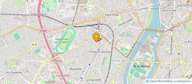 localisation de l'entreprise BRUNEAU SEBASTIEN à TOULOUSE