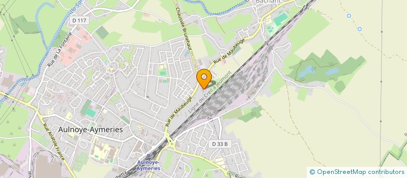 localisation de l'entreprise BRUNEHAUT  BACHANT