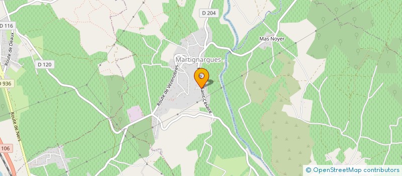 localisation de l'entreprise BRUNEL  MARTIGNARGUES