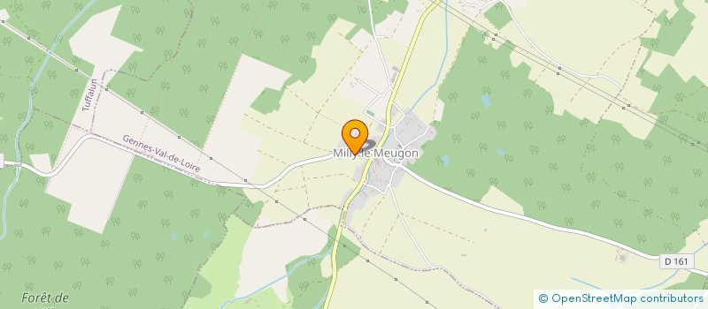 localisation de l'entreprise BRUNEL AGENCEMENT à GENNES-VAL-DE-LOIRE