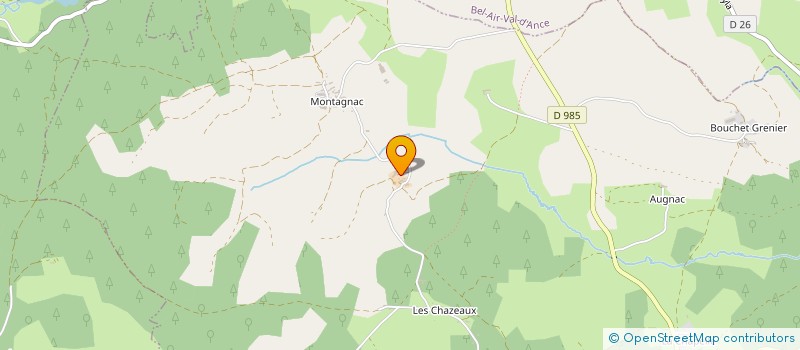 localisation de l'entreprise BRUNEL HM  GRANDRIEU