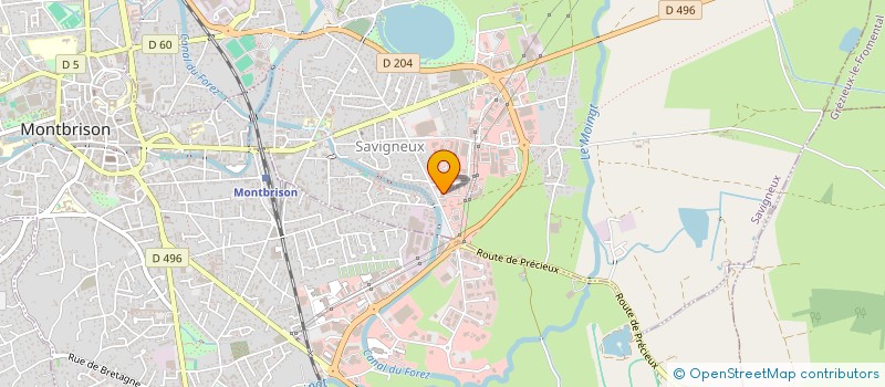 localisation de l'entreprise BRUNEL IMMOBILIER  SAVIGNEUX