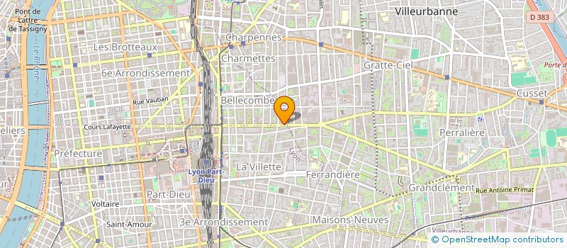 localisation de l'entreprise BRUNELEC à LYON