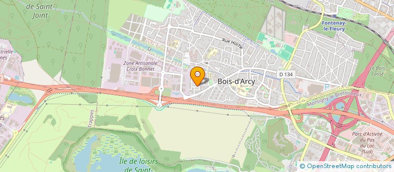 localisation de l'entreprise BRUNELLE IMMOBILIER  BOIS-D'ARCY