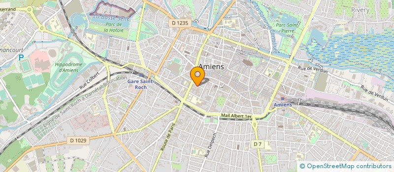 localisation de l'entreprise BRUNELLE PRESSING  AMIENS