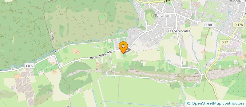 localisation de l'entreprise BRUNELYS  PARADOU