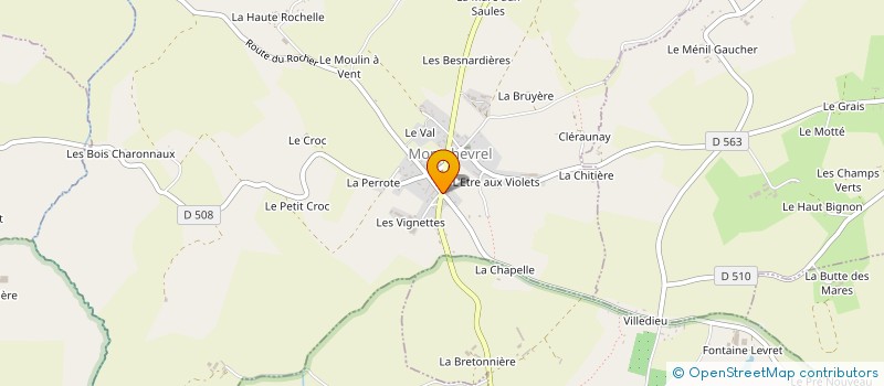localisation de l'entreprise BRUNET ANTOINE à MONTCHEVREL