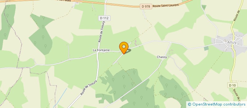 localisation de l'entreprise BRUNET ARNAUD  ALLUY