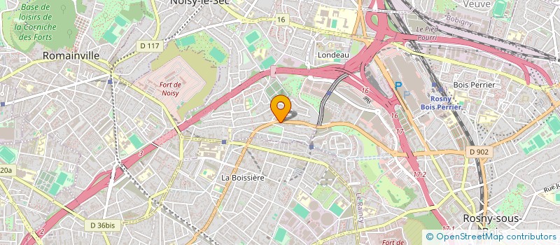 localisation de l'entreprise BRUNET COURNEDE INDIVISION à NOISY-LE-SEC