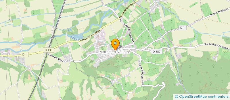 localisation de l'entreprise BRUNET DE GALAVEYSON  LENS-LESTANG