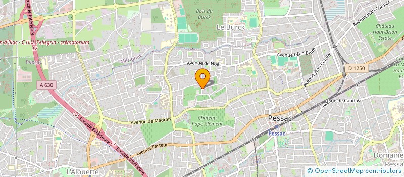 localisation de l'entreprise BRUNET FAMILY  PESSAC