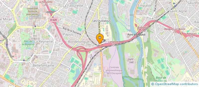 localisation de l'entreprise BRUNET INSTALLATIONS à TOULOUSE