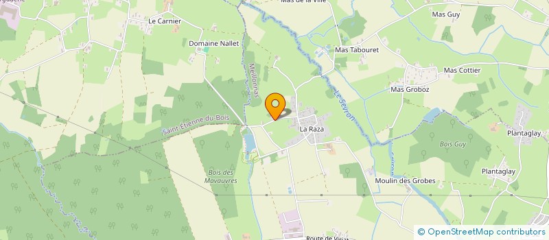 localisation de l'entreprise BRUNET MECANIQUE INDUSTRIELLE  SAINT-ETIENNE-DU-BOIS