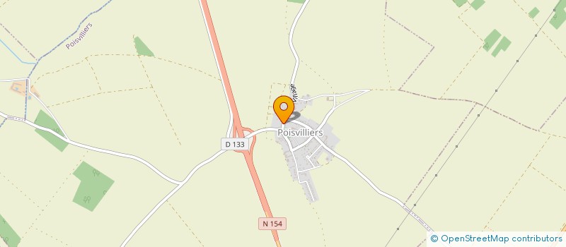 localisation de l'entreprise BRUNET-ROCHARD à POISVILLIERS