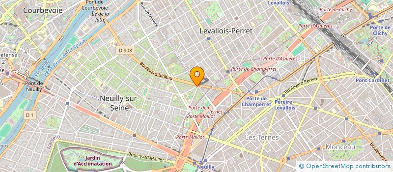 localisation de l'entreprise BRUNETOILE S A à NEUILLY-SUR-SEINE